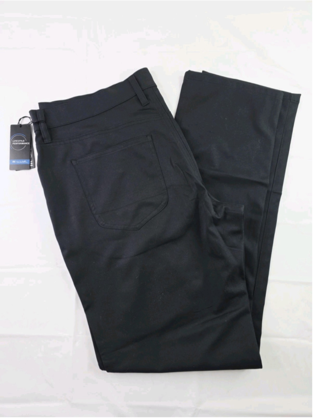Travis Mathew Open To Close Pants Black Performance Golf Men's Size 36